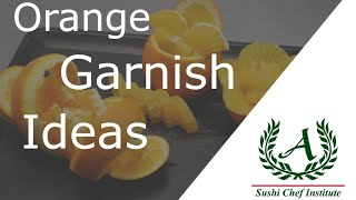 Garnish Ideas for Dessert by Andy Matsuda - Orange