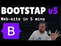 Web-page in 5 minutes? Seriously?! BOOTSTRAP v5.