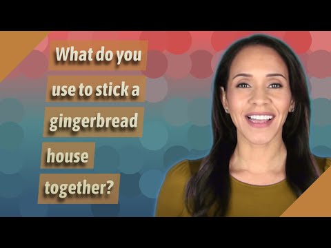 How do you keep a gingerbread house from getting soft?
