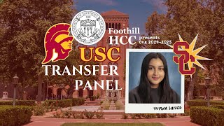 USC Transfer Panel 2025 | Foothill College