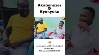 Akabenezer and Kyekyeku, bestfriends vibes. When they are cool with each other #akabenezercomedy