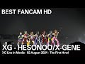 XG - HESONOO / X-GENE (XG Live in Manila - 02 August 2024 - 1st World Tour : The First Howl)