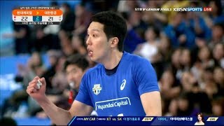 [챔프 2차전] 대한항공 : 현대캐피탈 경기 MVP 최민호 (03.24)