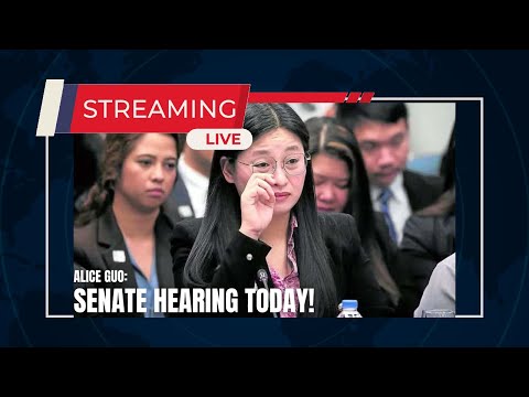 LIVE UPDATE: ALICE GUO LATEST SENATE HEARING TODAY! Part 2