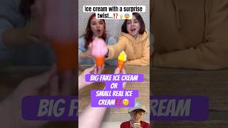 Ice cream surprise- watch till the end 😨🤪🍦😊