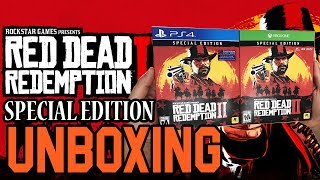 Red Dead Redemption II Special Edition (PS4/Xbox One) Unboxing!!