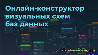 Где спроектировать визуальную схему базы данных онлайн? Удобная программа создания баз данных SQL