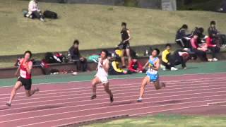 2012年第2回筑波大学競技会(4/15) 男200m 5組