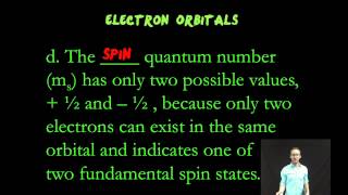 Rules for Filling Electron Orbitals