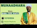 🔴LIVE MUHADHARA MASJID KICHANGANI MAGOMENI-MADA:BABA YUKO WAPI?