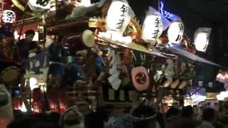 巡行叩合い　関東一の祇園　熊谷うちわ祭2016　２日目　00250