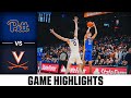 Pitt vs. Virginia Game Highlights | 2023-24 ACC Men's Basketball