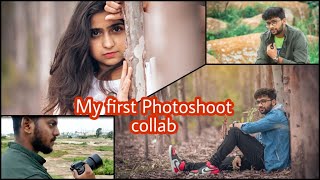 My First Photo shoot Collab ft Rahul Photography | A day in the life of a Model photographer |