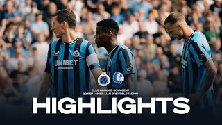 CLUB BRUGGE - KAA GENT | HIGHLIGHTS | 2024-2025