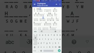 Cryptogram Puzzle #29 Android Quote Answer