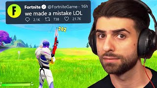 Fortnite NEEDS To Fix the Railgun... (Completely Overpowered)