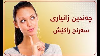 چه‌ندین زانیاری سه‌رنج راكێش