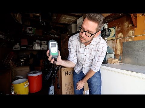 Setting up a chest freezer with a temp controller Setting up a chest freezer with a temp controller