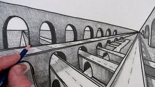 How to Draw a Bridge in Perspective: Fast