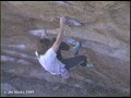 John Sherman at Hueco Tanks 1989