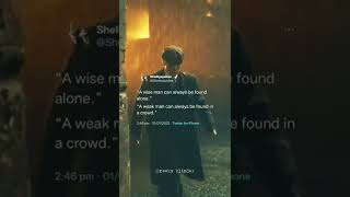 Thomas Shelby👿||peaky blinders🔥😎||quotes and motivational video✌||#whatsapp_status #shorts