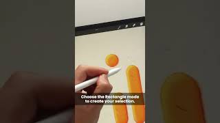 How to select and move in Procreate