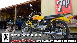 1972 Harley Davidson Aermacchi SS350 Sprint - Survivor - Denwerks