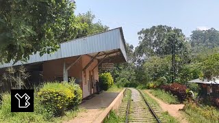 Kital Ella Railway Station in Sri Lanka - A Scenic Train Departure - video 2