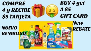 NEW 🔥🔥REBATE $5 PREPAID CARD 🤑/ NUEVO RENBOLSO 🔥$5 EN TARJETA PREPAGADA 🤑🔥