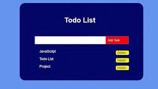 Todo App with Firebase Database and Authentication || Html | Css | Javascript.