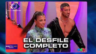 El desfile de todos los participantes en la previa- Gran Hermano