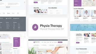Physio - Physical Therapy & Medical Clinic WP Theme Free Download
