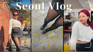 Life in Korea|| Vlog|| Brunch|| A day in Seoul with my friend|| South African YouTuber