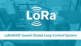 LoRaWAN-based Closed Loop Control System Demo