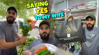 Saying YES to my wife for 24 hours 😂