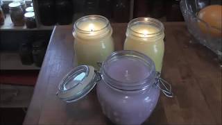 DIY No Wax Candles