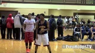 Bakari Evelyn 2015 Southfield Christian scrimmage highlights