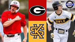 #13 Georgia vs Kennesaw State Highlights (INSANE GAME!) | 2022 College Baseball Highlights