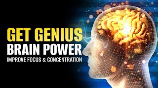 Super Intelligence Binaural Beats | Get Genius Brain Power | Improve Memory Focus & Concentration