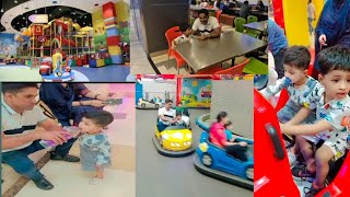 Kid's Took full enjoy on Sunday in Fun City| DLF Mall of  india Noida Sector 18