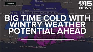 Big time cold with wintry weather potential ahead - WPMI NBC 15