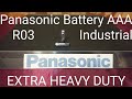 Panasonic Battery Industrial EXTRA HEAVY DUTY AAA - R03 001