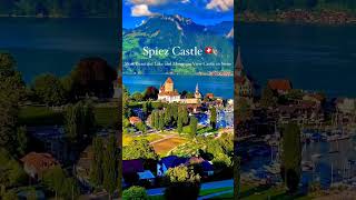 Switzerland most beautiful castle ❤️❤️❤️🤩#viral #video #trending #switzerland #shorts