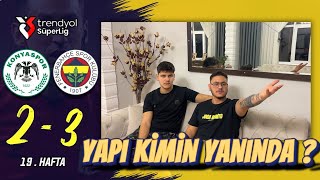 FANATİK 2 KARDEŞ FENERBAHÇE KONYASPOR MAÇINI İZLERSE - KONYASPOR 2-3 FENERBAHÇE