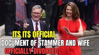 it's official: Document of Kier starmer and wife officially Divorced GB news