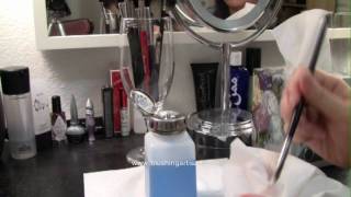 my favorite brush cleansers \u0026  how i clean my brushes