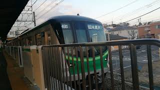 常磐線　各駅停車本厚木行き　東京メトロ16000系16117編成　新松戸駅にて