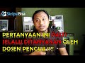 Pertanyaan Ini Pasti Selalu Ditanyakan Penguji Saat Sempro atau SUP (Seminar Usulan Proposal) ❗