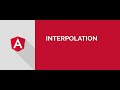 String interpolation in angular