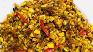 #เสียงพิณ #ผัดพริกแกง ข้าวโพด #stir fried corn curry paste #เมนูประหยัด #อาหารพื้นบ้าน #อร่อย